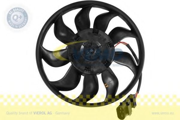 VEMO V15011898 Вентилятор системы охлаждения двигателя для VOLKSWAGEN MULTIVAN