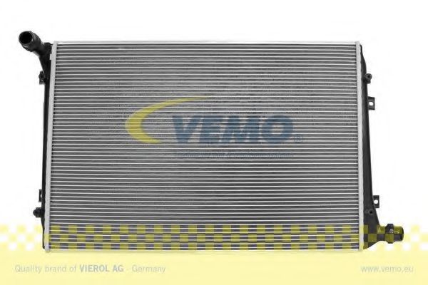 VEMO V15606035 Радиатор охлаждения двигателя VEMO для VOLKSWAGEN