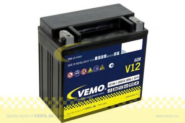 VEMO V99170060 Аккумулятор для BMW 7