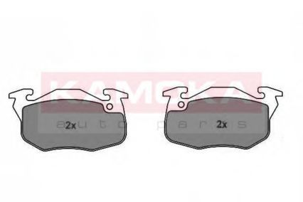 KAMOKA 101786 Комплект тормозных колодок, дисковый тормоз 