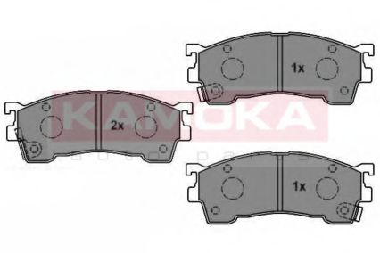 KAMOKA JQ1011900 Тормозные колодки KAMOKA для FORD USA
