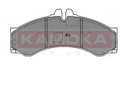 KAMOKA JQ1012086 Тормозные колодки KAMOKA для MERCEDES-BENZ
