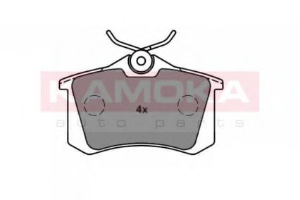 KAMOKA JQ1013576 Тормозные колодки для SEAT ALHAMBRA