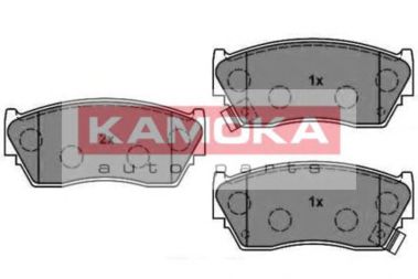 KAMOKA JQ1011526 Тормозные колодки KAMOKA для NISSAN