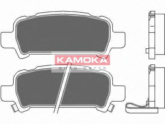 KAMOKA JQ101116 Тормозные колодки KAMOKA для SUBARU