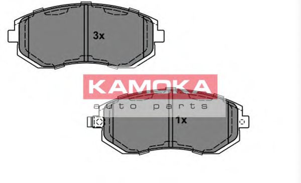 KAMOKA JQ101126 Тормозные колодки для SUBARU OUTBACK