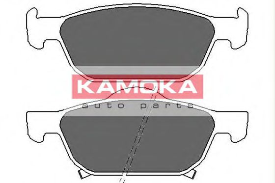 KAMOKA JQ101138 Тормозные колодки KAMOKA 