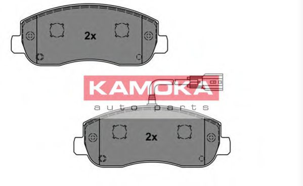 KAMOKA JQ101145 Тормозные колодки KAMOKA для OPEL