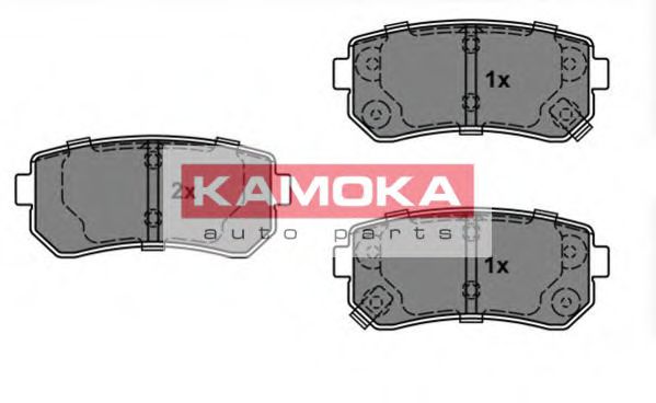 KAMOKA JQ101146 Тормозные колодки KAMOKA для KIA