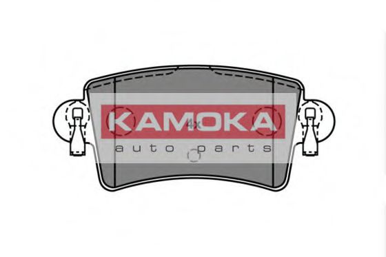 KAMOKA JQ1018372 Тормозные колодки KAMOKA для NISSAN