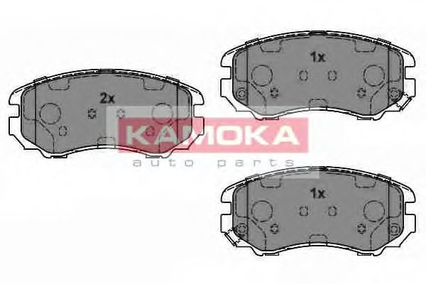 KAMOKA JQ1018500 Тормозные колодки KAMOKA для KIA