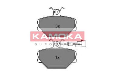 KAMOKA JQ1011048 Тормозные колодки KAMOKA для FIAT
