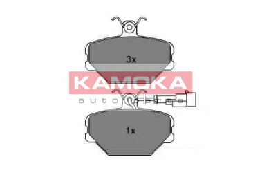 KAMOKA JQ1011048B Тормозные колодки KAMOKA для FIAT