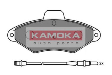 KAMOKA JQ1011748 Тормозные колодки KAMOKA для CITROEN