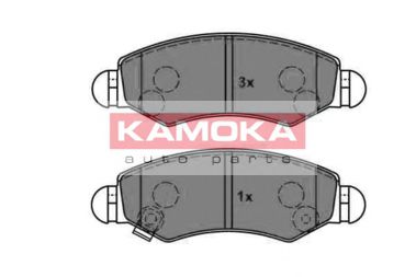 KAMOKA JQ1012846 Тормозные колодки KAMOKA для SUZUKI