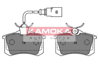 KAMOKA JQ1012962 Тормозные колодки KAMOKA для AUDI