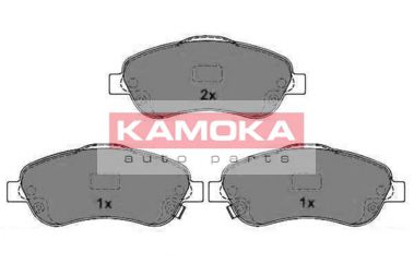KAMOKA JQ1013296 Тормозные колодки KAMOKA для TOYOTA