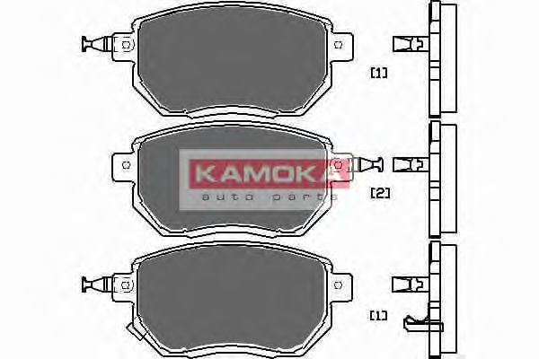 KAMOKA JQ101113 Тормозные колодки KAMOKA для INFINITI