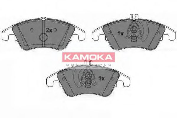 KAMOKA JQ101119 Тормозные колодки KAMOKA для MERCEDES-BENZ