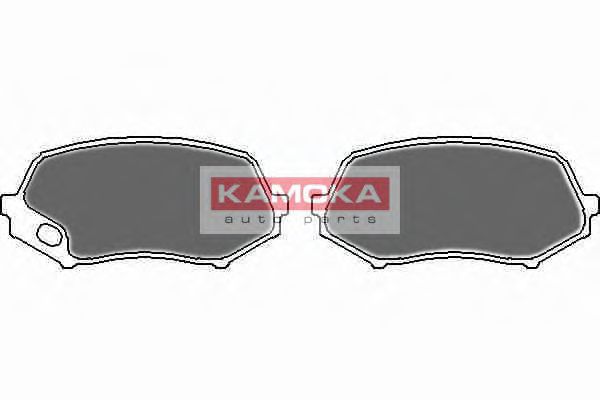 KAMOKA JQ101123 Тормозные колодки KAMOKA для MITSUBISHI