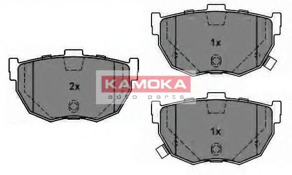 KAMOKA JQ1011276 Тормозные колодки KAMOKA для HYUNDAI