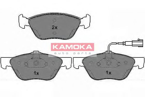 KAMOKA JQ1012598 Тормозные колодки KAMOKA для FIAT