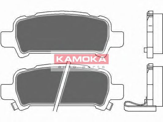 KAMOKA JQ1012666 Тормозные колодки KAMOKA для SUBARU