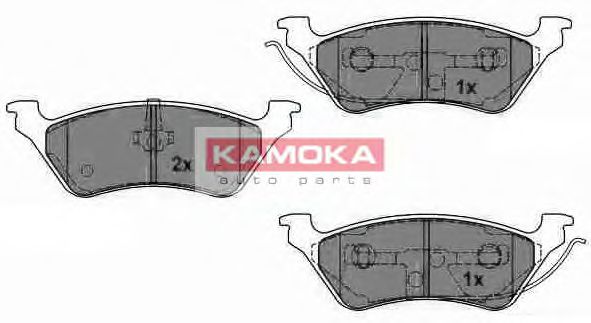 KAMOKA JQ1012950 Тормозные колодки KAMOKA для CHRYSLER