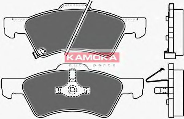 KAMOKA JQ1013020 Тормозные колодки KAMOKA для DODGE