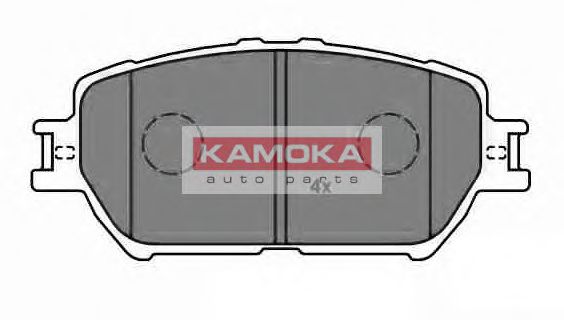 KAMOKA JQ1013240 Тормозные колодки KAMOKA для TOYOTA