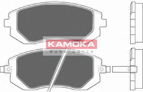 KAMOKA JQ1013278 Тормозные колодки KAMOKA для SUBARU