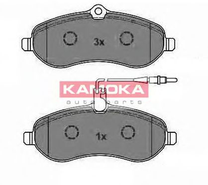 KAMOKA JQ1013542 Тормозные колодки KAMOKA для FIAT
