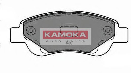 KAMOKA JQ1013580 Тормозные колодки KAMOKA для PEUGEOT