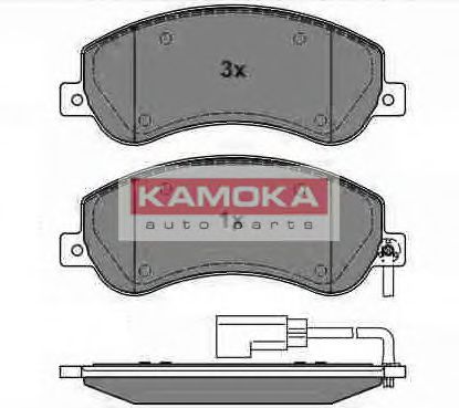 KAMOKA JQ1013856 Тормозные колодки KAMOKA для FORD