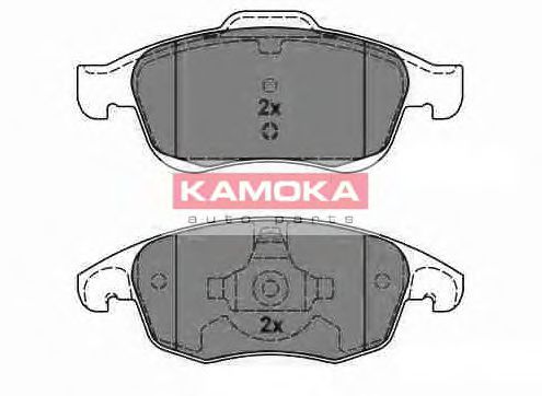 KAMOKA JQ1013942 Тормозные колодки KAMOKA для PEUGEOT