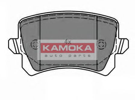 KAMOKA JQ1018116 Тормозные колодки KAMOKA для VOLKSWAGEN
