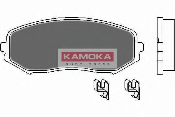 KAMOKA JQ1018120 Тормозные колодки KAMOKA для SUZUKI