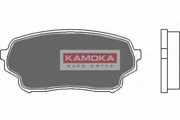 KAMOKA JQ1018154 Тормозные колодки KAMOKA для SUZUKI