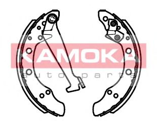 KAMOKA JQ202007 Ремкомплект барабанных колодок KAMOKA 