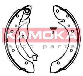KAMOKA JQ202014 Ремкомплект барабанных колодок KAMOKA 