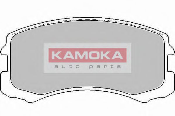 KAMOKA JQ101130 Тормозные колодки KAMOKA для MITSUBISHI