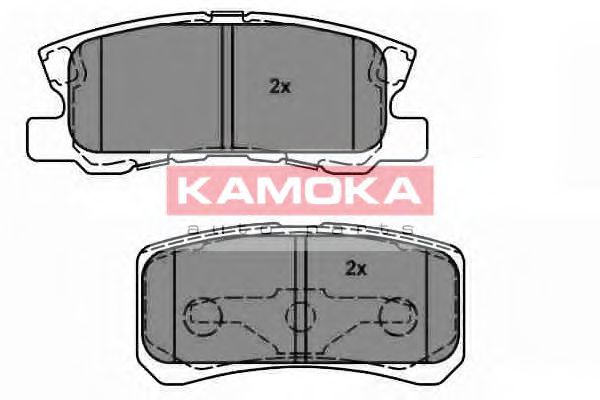 KAMOKA JQ1013810 Тормозные колодки KAMOKA для MITSUBISHI