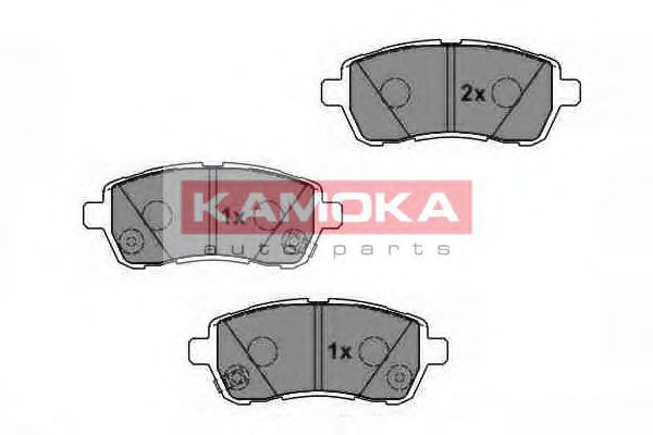 KAMOKA JQ1018454 Тормозные колодки KAMOKA для DAIHATSU