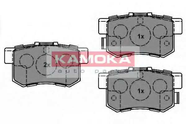 KAMOKA JQ1018538 Тормозные колодки для HONDA FR-V