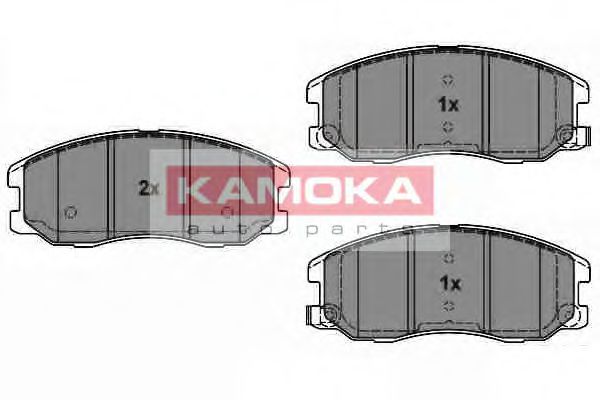 KAMOKA JQ1018616 Тормозные колодки KAMOKA для CHEVROLET