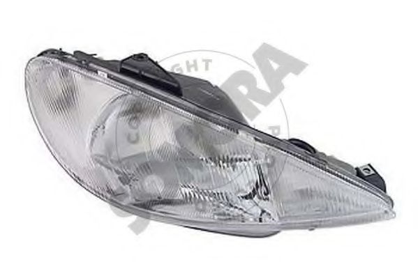 SOMORA 221315 Основная фара для PEUGEOT 206 VAN 1.9 D SOMORA 221315 Основная фара для PEUGEOT 206 VAN 1.9 D