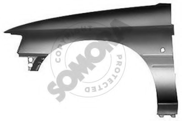 SOMORA 093102 Крыло переднее SOMORA для FORD