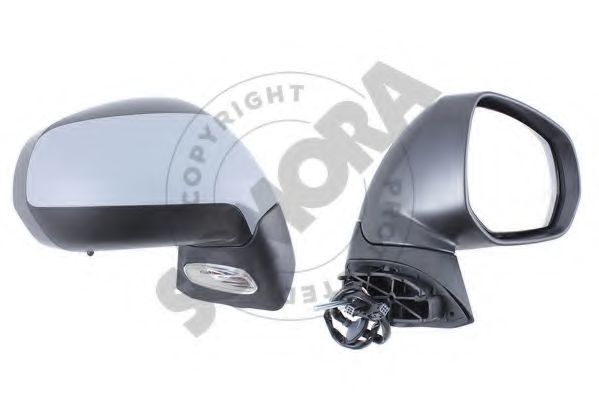 227055 SOMORA Наружное зеркало 227055 SOMORA Наружное зеркало