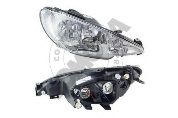 SOMORA 221415 Основная фара для PEUGEOT 206 VAN 1.9 D SOMORA 221415 Основная фара для PEUGEOT 206 VAN 1.9 D