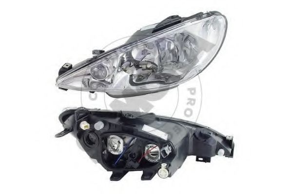 SOMORA 221416 Основная фара для PEUGEOT 206 VAN 1.9 D SOMORA 221416 Основная фара для PEUGEOT 206 VAN 1.9 D
